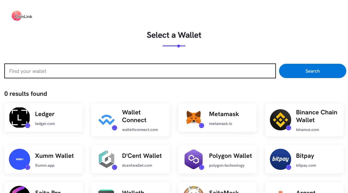 Coin Link Wallets